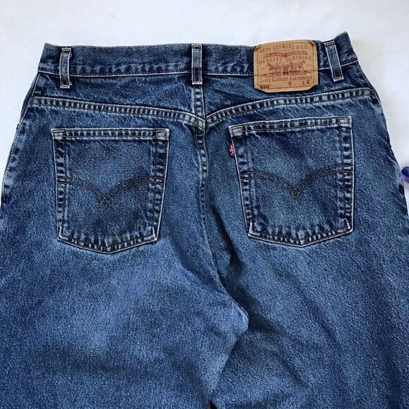 Vintage Levi's Tapered Jeans for Women Size 16 - Picture 6 of 9